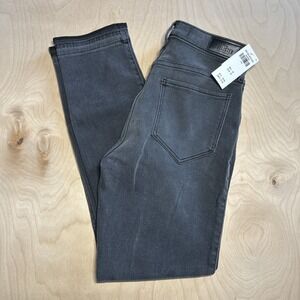 NWT Hollister Ultra High Rise Skinny Denim Black Jeans Womens Size 1 Reg 25" W